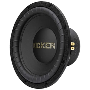 Kicker 50GOLD124 12" Comp Gold Subwoofer 500W RMS