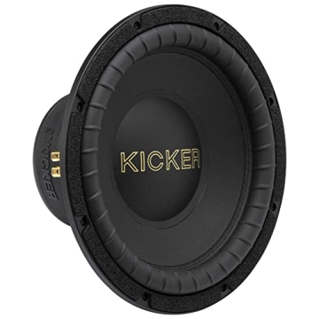 Kicker 50GOLD124 12" Comp Gold Subwoofer 500W RMS