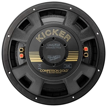 Kicker 50GOLD124 12" Comp Gold Subwoofer 500W RMS
