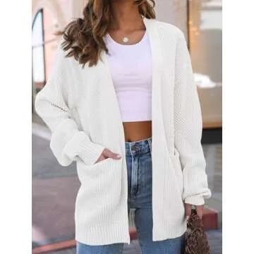 LILLUSORY Oversized Cardigan Sweater for Women
