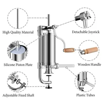 Meao Sausage Filler Stuffer Home Made Machine for Delicious Sausages