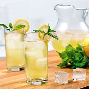 Tovolo Perfect Cube Silicone Ice Mold Tray 1.25" Cubes