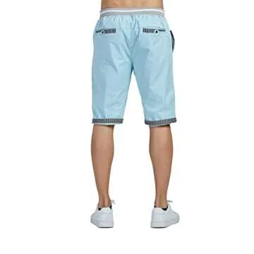 Tansozer Casual Summer Shorts with Elastic Waist and Pockets