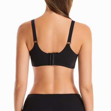 Angelhood 3 Pack Nursing Bras for Breastfeeding