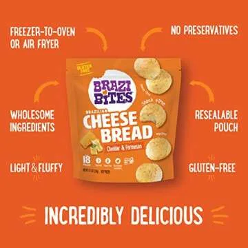 Brazi Bites Variety Pack - Gluten-Free Cheese Snacks