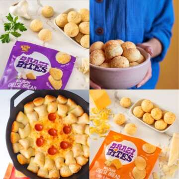 Brazi Bites Variety Pack - Gluten-Free Cheese Snacks