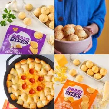 Brazi Bites Variety Pack - Gluten-Free Cheese Snacks