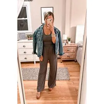 PRETTYGARDEN Women's Sleeveless Jumpsuit for Summer Style