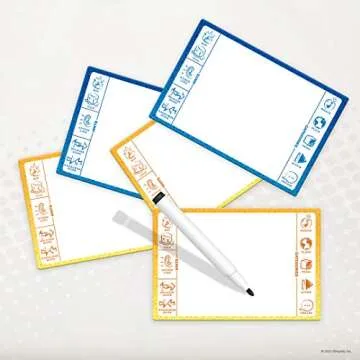 USAOPOLY Telestrations Upside Drawn | Family Board Game & Group Game | Partner Up & Draw Upside Down | Team Game from The Makers of Telestrations | Draw & Guess to Clues