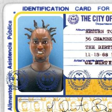 Super7 ODB (Return to The 36 Chambers) - 3.75" ODB Action Figure with Accessories Hip Hop Collectibles and Retro Toys