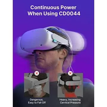 JSAUX Link Cable 16FT with Charging Compatible for Meta Quest 3S/Quest3/2/Pro Accessories【 Charging While Playing】 USB 3.0 High Speed Data Compatible for Oculus 3S/3/2/Pro, Pico 4, PC VR, Steam VR