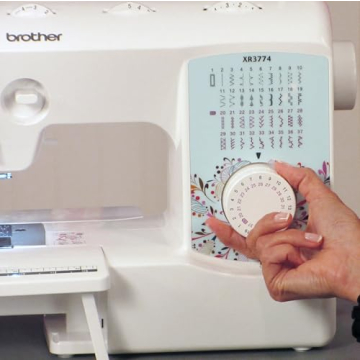 Brother XR3774 Sewing Machine 37 Stitches Wide Table