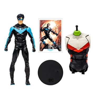 McFarlane Toys Nightwing 7" Action Figure for Collectors