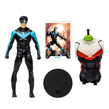 McFarlane Toys Nightwing 7" Action Figure for Collectors
