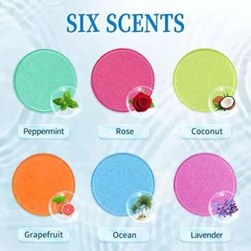 Fizzgarden 18-Pack Shower Steamers Aromatherapy, Shower Bath Bombs with Individually Wrapped, Variety Shower Tablets, Valentines Day Gifts for Her and Him, Birthday Presents for Women