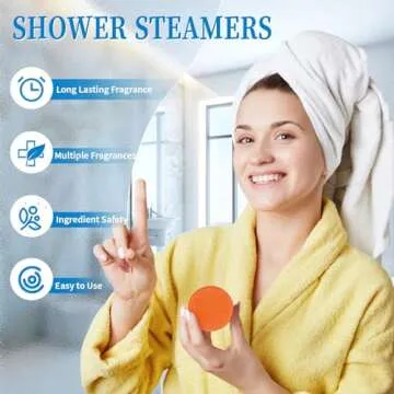 Fizzgarden 18-Pack Shower Steamers Aromatherapy, Shower Bath Bombs with Individually Wrapped, Variety Shower Tablets, Valentines Day Gifts for Her and Him, Birthday Presents for Women