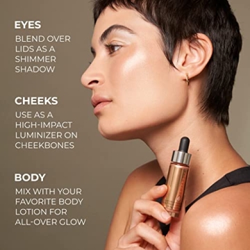 COVER FX Custom Enhancer Drops - Moonlight 15mL - Radiance Glow