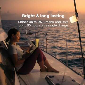 MPOWERD Luci Pro Lux: Solar Inflatable Light + Mobile Charger, Clear, 5 x 4.25"