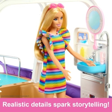 Barbie Dream Boat Playset with Pool Slide & Dolphin