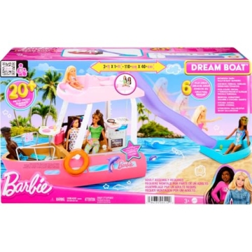 Barbie Dream Boat Playset with Pool Slide & Dolphin