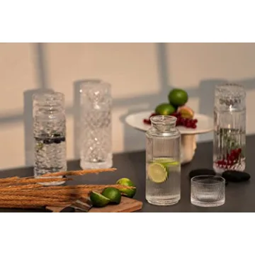Alfi+Mag Glass Water Carafe and Tumbler Set - Elegant Hydration Solution