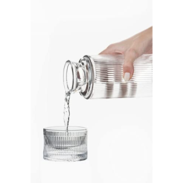 Alfi+Mag Glass Water Carafe and Tumbler Set - Elegant Hydration Solution