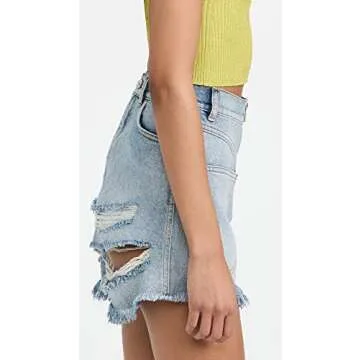 Reversible Denim Ragged Shorts for Women | Stylish Summer Fashion