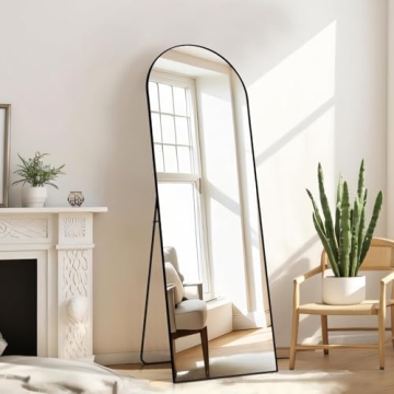 Elegant Simple Deluxe Full Length Mirror with Stand - 59"x16"