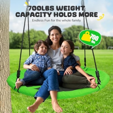 Trekassy 700lb Saucer Tree Swing for Kids Adults