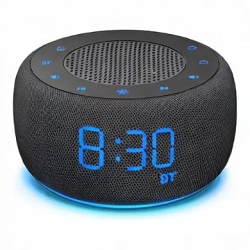 BUFFBEE Bluetooth Alarm Clock with FM Radio