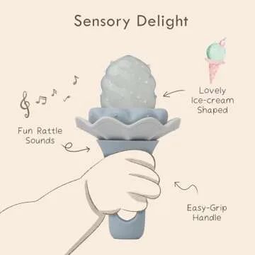 Moonkie Baby Fruit Feeder with Freezer Tray | BPA Free Silicone Infant Food Feeder | Two Sizes Pouches and Breastmilk Popsicle Molds for Cooling Relief | Baby Shower Gifts 4 Months+, 2 Pack