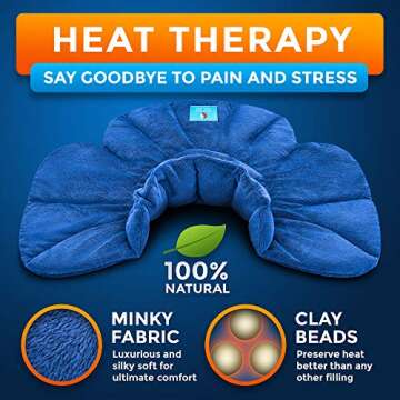 Relieve Pain with PhysioNatural Microwavable Heating Pad