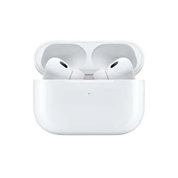 Apple AirPods Pro (2nd Generation) Wireless Ear Buds with USB-C Charging, Up to 2X More Active Noise Cancelling Bluetooth Headphones, Transparency, Adaptive and Spatial Audio With AppleCare+ (2 Years)