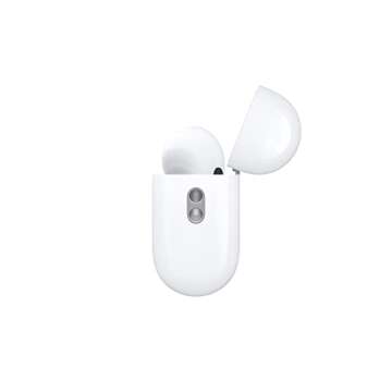 Apple AirPods Pro (2nd Generation) Wireless Ear Buds with USB-C Charging, Up to 2X More Active Noise Cancelling Bluetooth Headphones, Transparency, Adaptive and Spatial Audio With AppleCare+ (2 Years)
