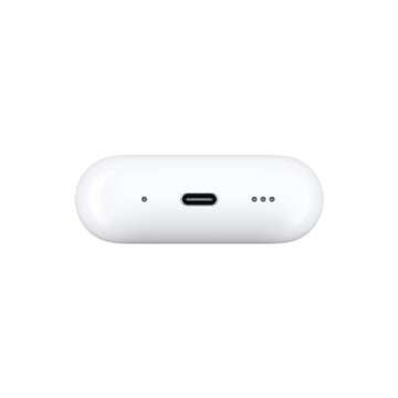 Apple AirPods Pro (2nd Generation) Wireless Ear Buds with USB-C Charging, Up to 2X More Active Noise Cancelling Bluetooth Headphones, Transparency, Adaptive and Spatial Audio With AppleCare+ (2 Years)