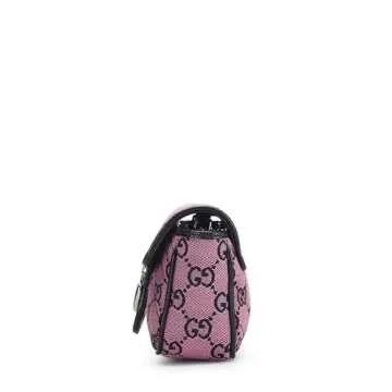 Gucci Pink GG Marmont Mini Crossbody - Pre-Loved Luxury Handbag
