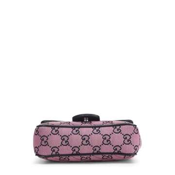 Gucci Pink GG Marmont Mini Crossbody - Pre-Loved Luxury Handbag