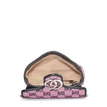 Gucci Pink GG Marmont Mini Crossbody - Pre-Loved Luxury Handbag