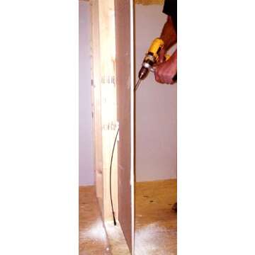 Eagle Tool US ESP56272 Flex Shank Installer Drill Bit, Screw Point, 9/16-Inch by 72-Inch, 3/16-Inch Shank,Made in The USA