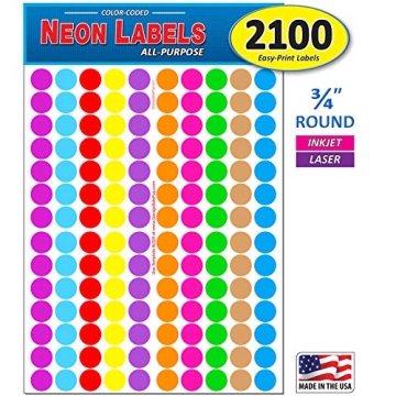 Customizable Garage Sale Sticker Sheets for Easy Organization