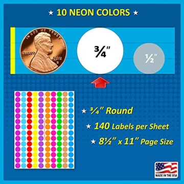 Customizable Garage Sale Sticker Sheets for Easy Organization