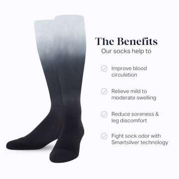 Comrad Knee High Compression Socks - Comfort & Support