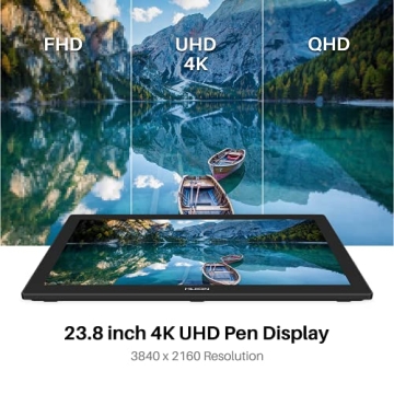 HUION Kamvas Pro 24 4K Pen Display for Artists