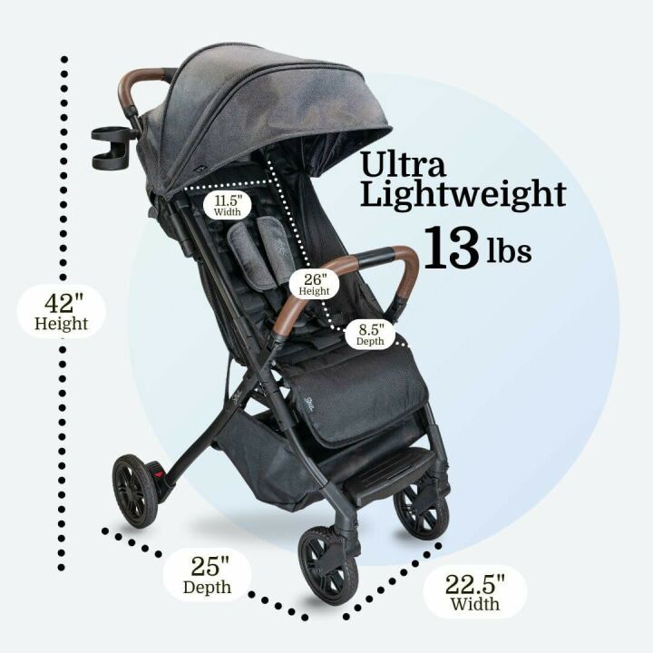 Compact Travel Stroller - Lightweight & Easy to Use