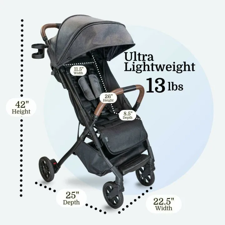 Compact Travel Stroller - Lightweight & Easy to Use