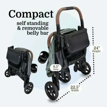 Compact Travel Stroller - Lightweight & Easy to Use