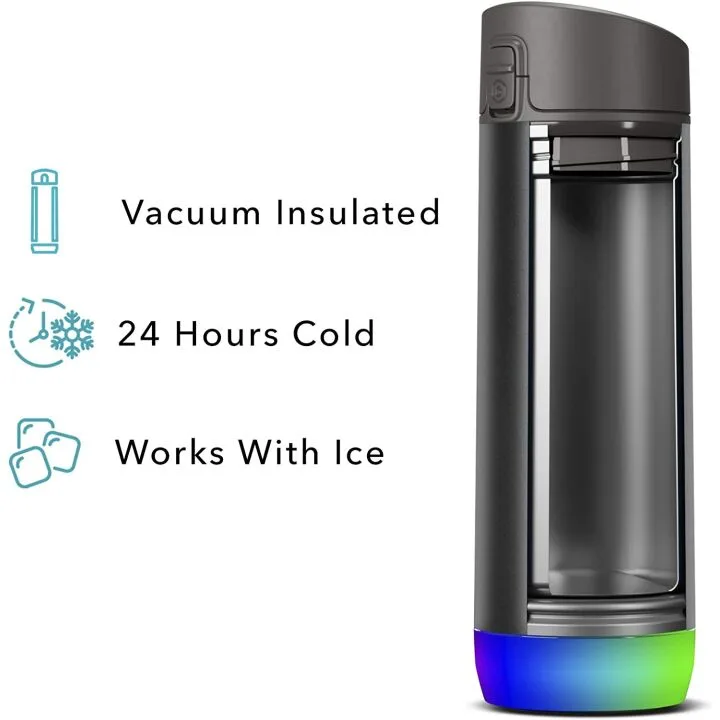 Smart Water Bottle - Track Intake & Glow Reminder