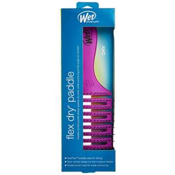 Wet Brush Brush Flex Dry Paddle - Purple