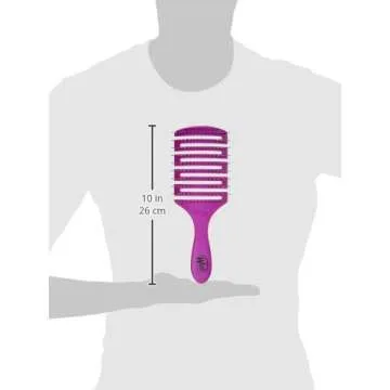 Wet Brush Brush Flex Dry Paddle - Purple