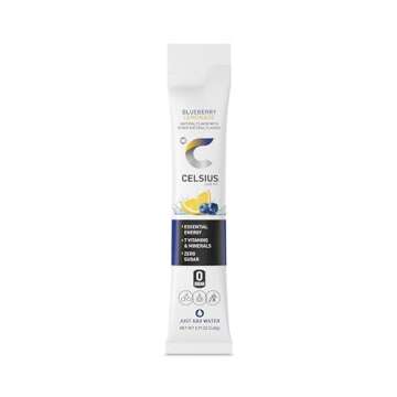 CELSIUS Blueberry Lemonade Energy Powder Sticks - 14 Pack